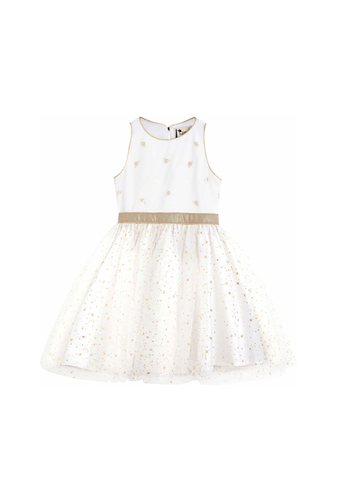 Robe de cortège   lin   tulle à paillettes   Hepburn, La Faute à Voltaire 1