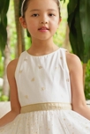 Robe de cortège   lin   tulle à paillettes   Hepburn, La Faute à Voltaire 3