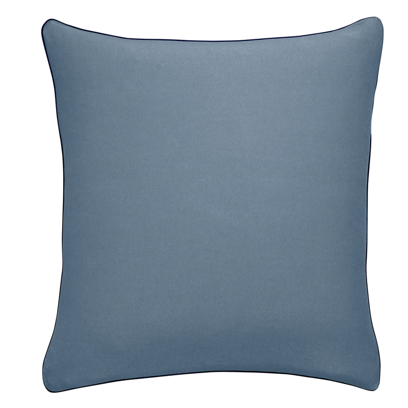 Taie d'oreiller confort jersey coloris denim, Dodo - 65x65cm