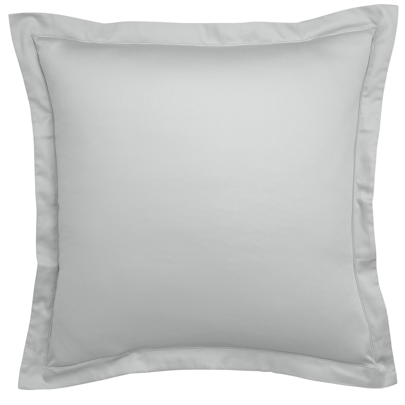 Dodo - Taie d'oreiller partition satin de coton coloris acier, Dodo -