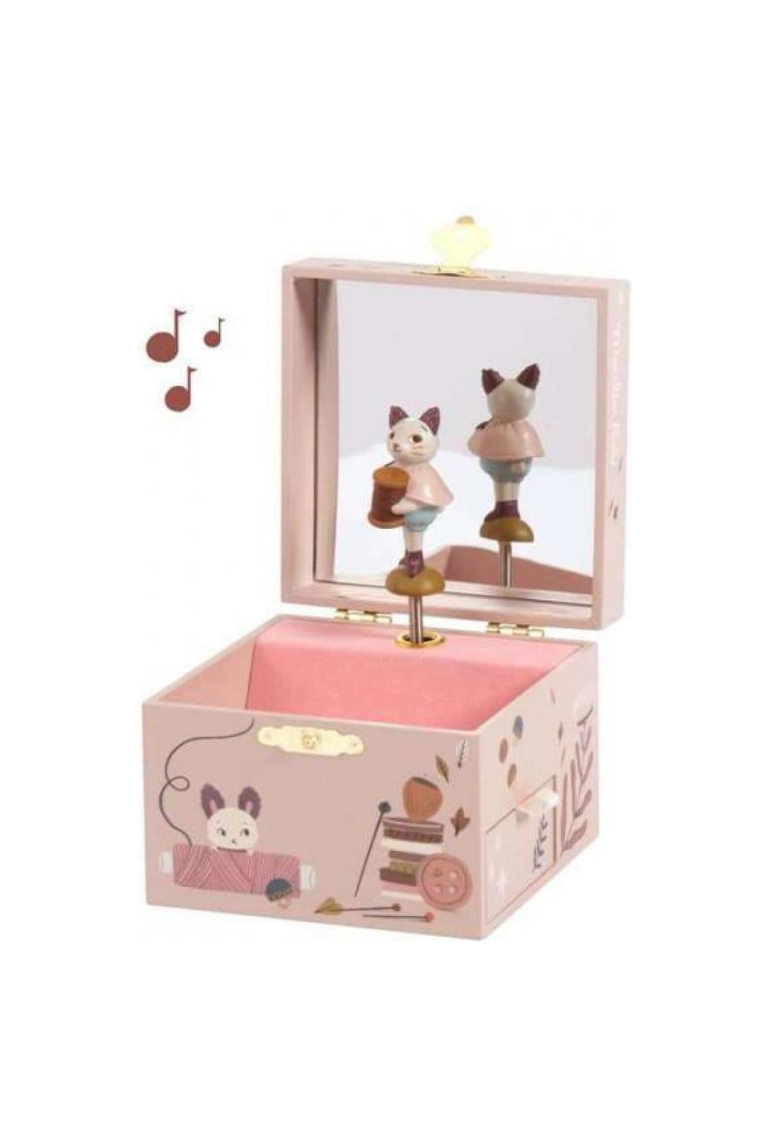 Boîte à musique coffret après la pluie, Moulin roty 1