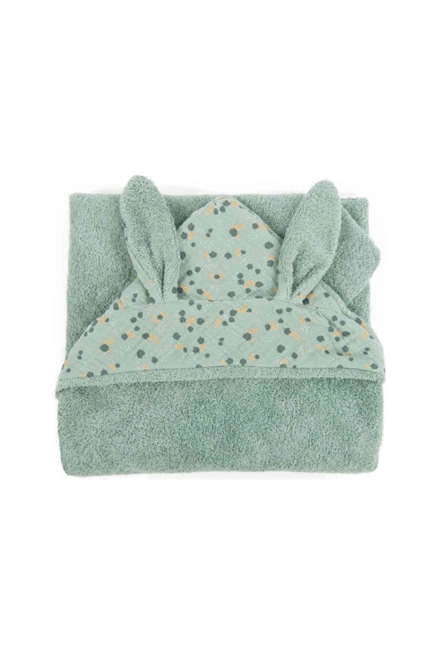Sortie de bain trois petits lapins 0 à 6 mois, Moulin roty