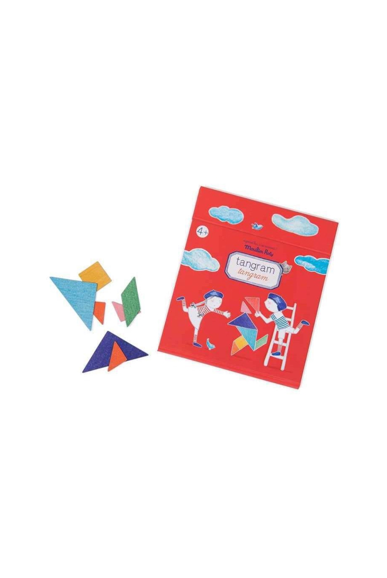 Tangram magnétique aujourd'hui c'est mercredi, Moulin roty 1