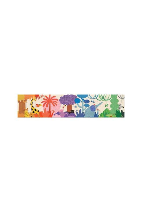 Puzzle la jungle arc-en-ciel (24 pièces) les toupitis, Moulin roty