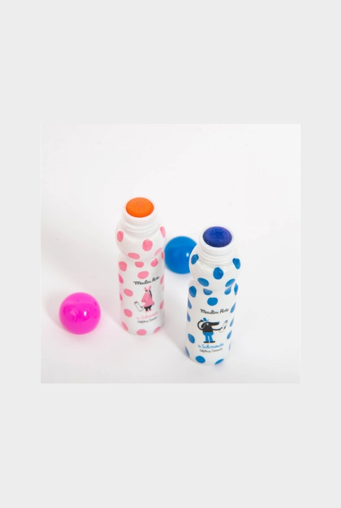 Boite 8 marqueurs tampons les schmouks, Moulin roty