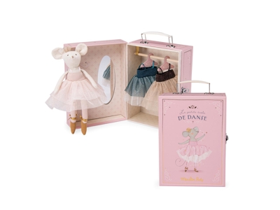 Valise à tutus la petite école de danse, Moulin roty 1