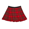 Jupe plissée style kilt fille  carrx tartan rouge   London, La Faute à Voltaire