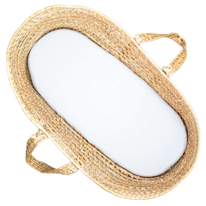 Drap housse couffin en double gaze à carreaux, Sevira Kids -