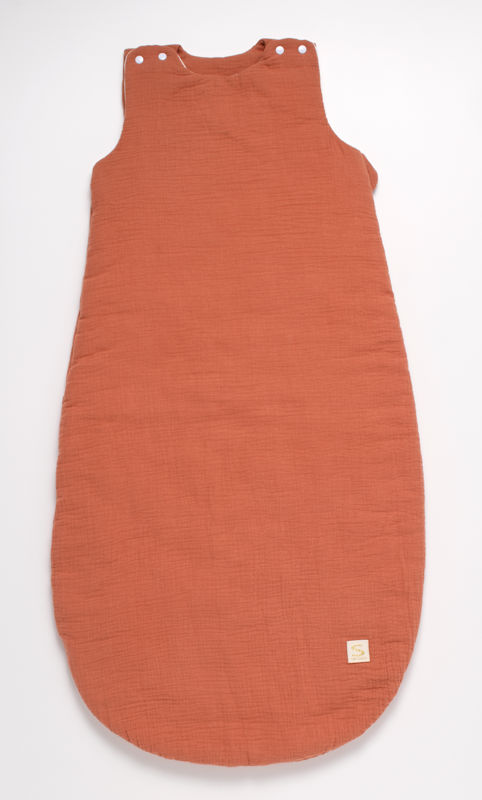 Gigoteuse bébé hiver en double gaze de coton -