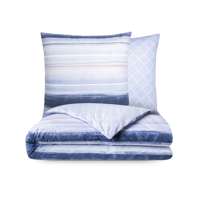 Pack housse de couette + taie(s) d'oreiller coton onde, Dodo - 200x200 cm