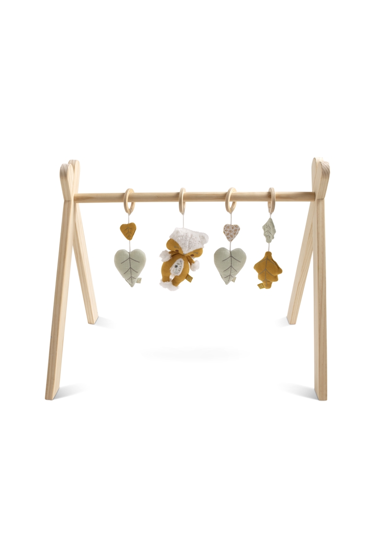 Arche d'éveil bois avec 4 jouets, Sauthon 1