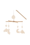 Mobile musical bébé en bois avec 4 jouets, Sauthon 2