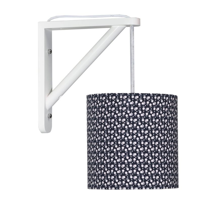 Applique murale en coton Bleu marine -