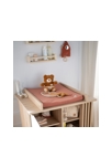 Matelas à langer avec sa housse en double gaze de coton et sa serviette, Sauthon 2