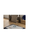 Grand tapis de jeu en double gaze de coton marinière 2