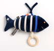 Peluche mini musical poisson en velours