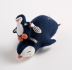 Peluche pingouin bleu marine