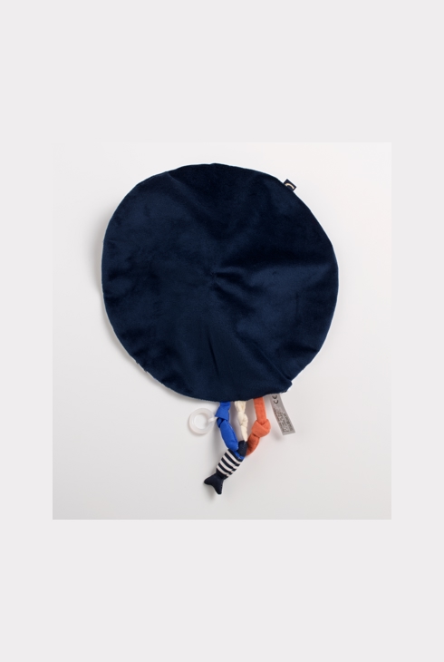 Doudou mouchoir pingouin velours