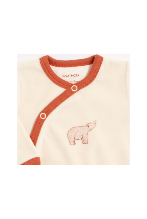 Pyjama bébé velours, Sauthon