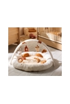 Tapis d'éveil ours en bouclette beige 3