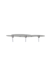 Suspension Lumineuse Trio Plafonnier en coton beige 2