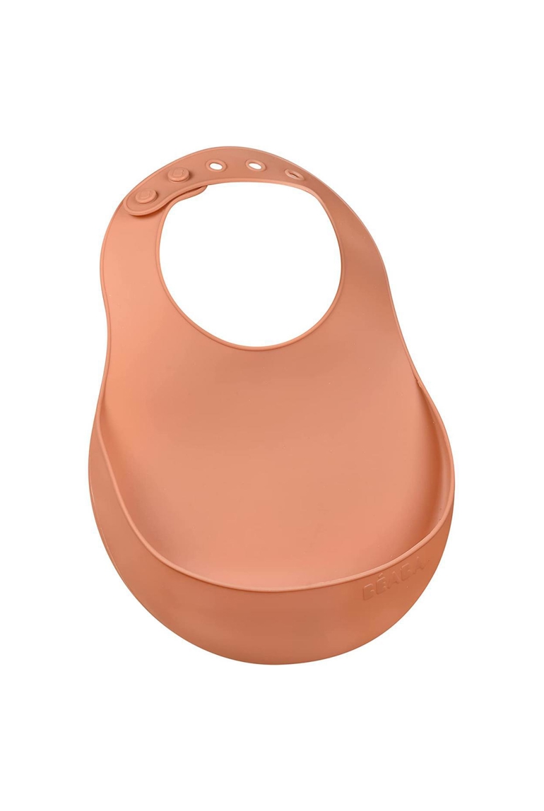 Bavoir silicone terracotta, Beaba 1