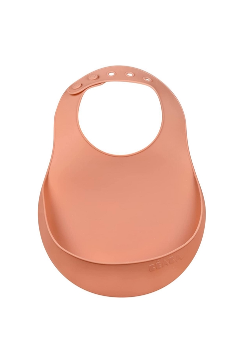 Bavoir silicone terracotta, Beaba