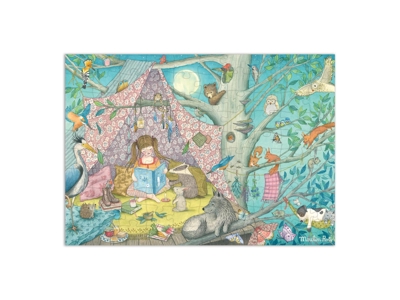 Puzzle la cabane secrète (100 pièces) les rosalies, Moulin roty 1