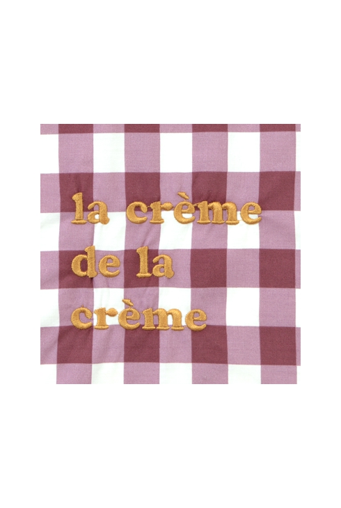 Bavoir élastiqué La crème de la crème, Little Crevette