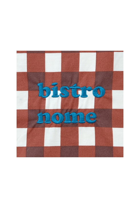 Bavoir élastiqué Bistronome, Little Crevette