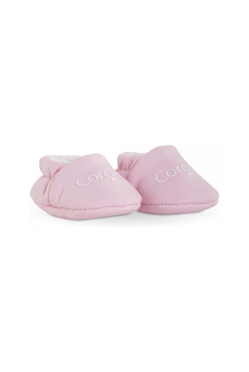 Chaussons roses pour poupon 30 cm, Corolle