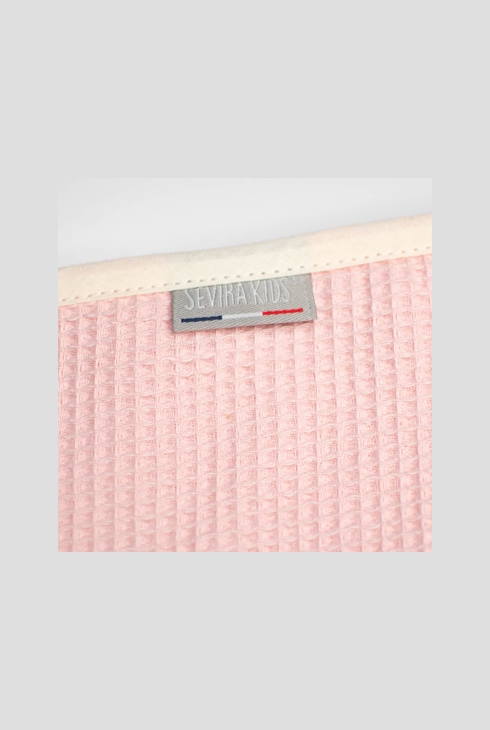 Cape de bain bébé en coton nid d'abeille, Sevira Kids