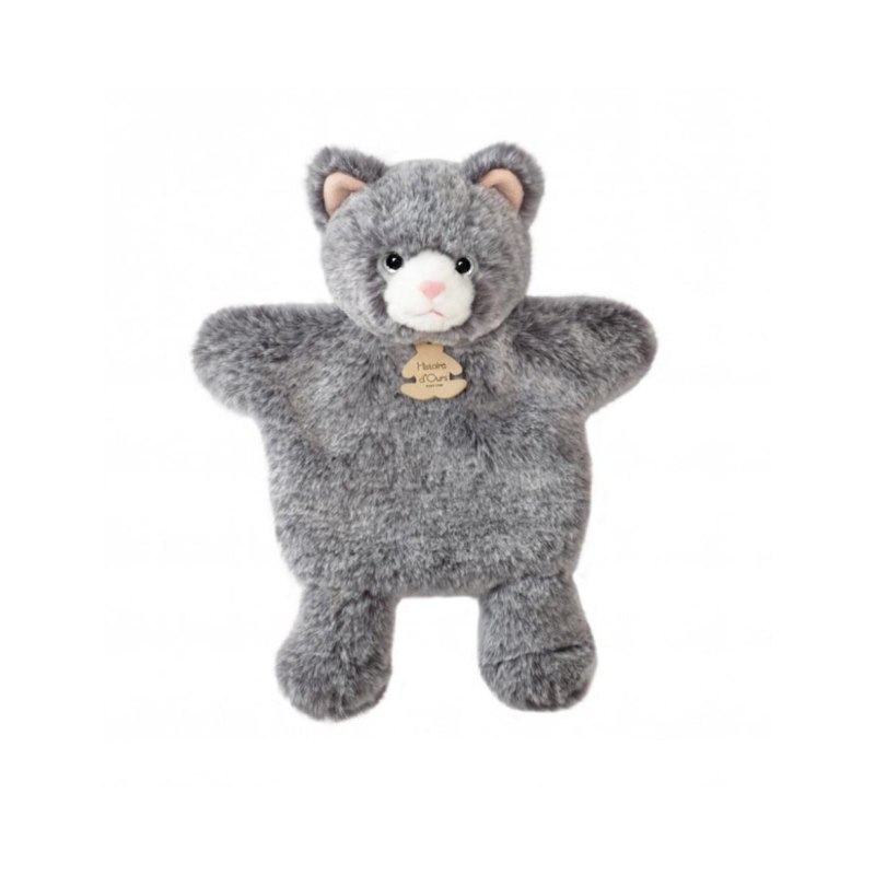 Histoire d’Ours - Peluche 25 cm chat Mario sweety mousse, Histoire d'ours - - Dès la naissance