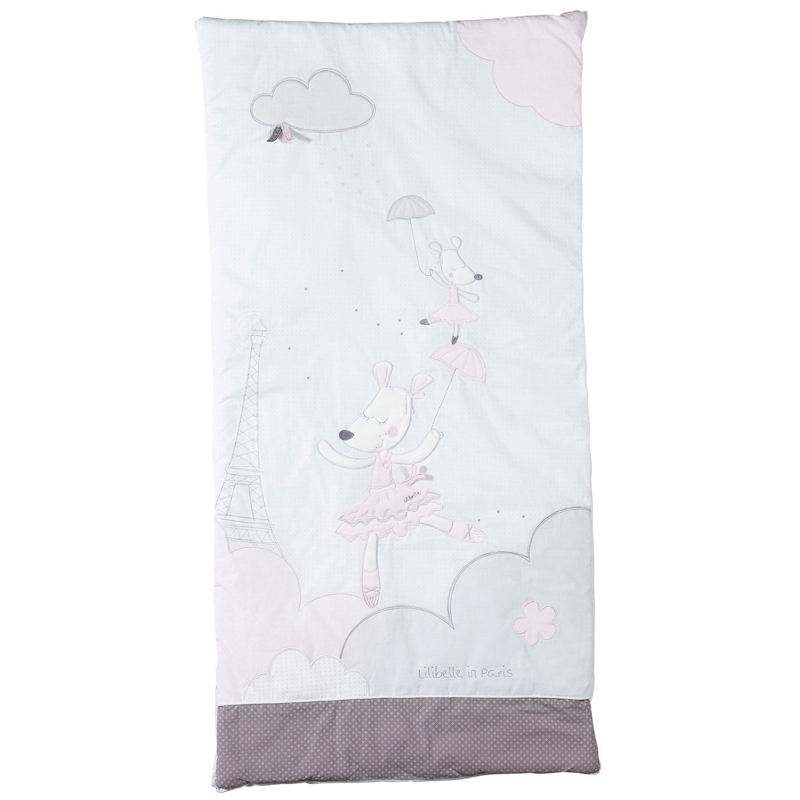Edredon pour lit bébé en coton - 60x120 cm