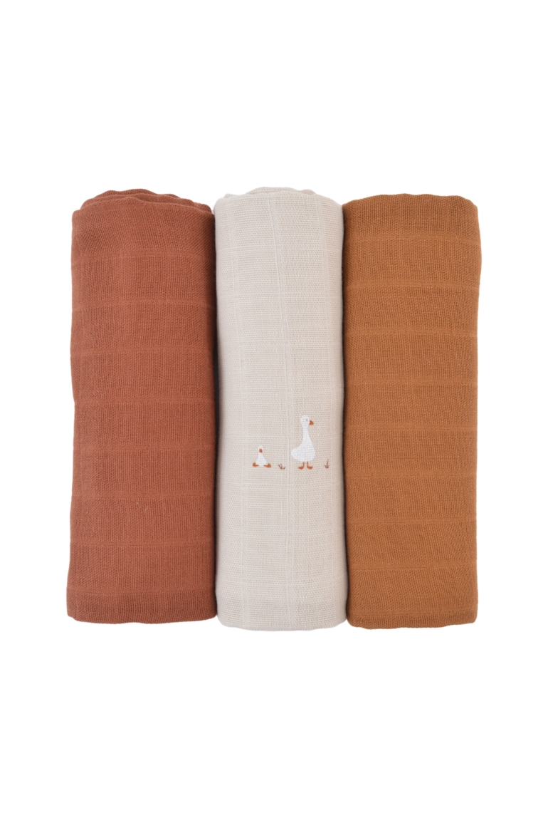 Lot de 3 langes Nils, Little Crevette 1