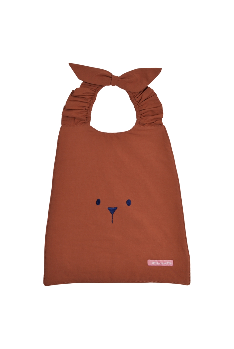 Bavoir élastiqué Ourson, Little Crevette 1