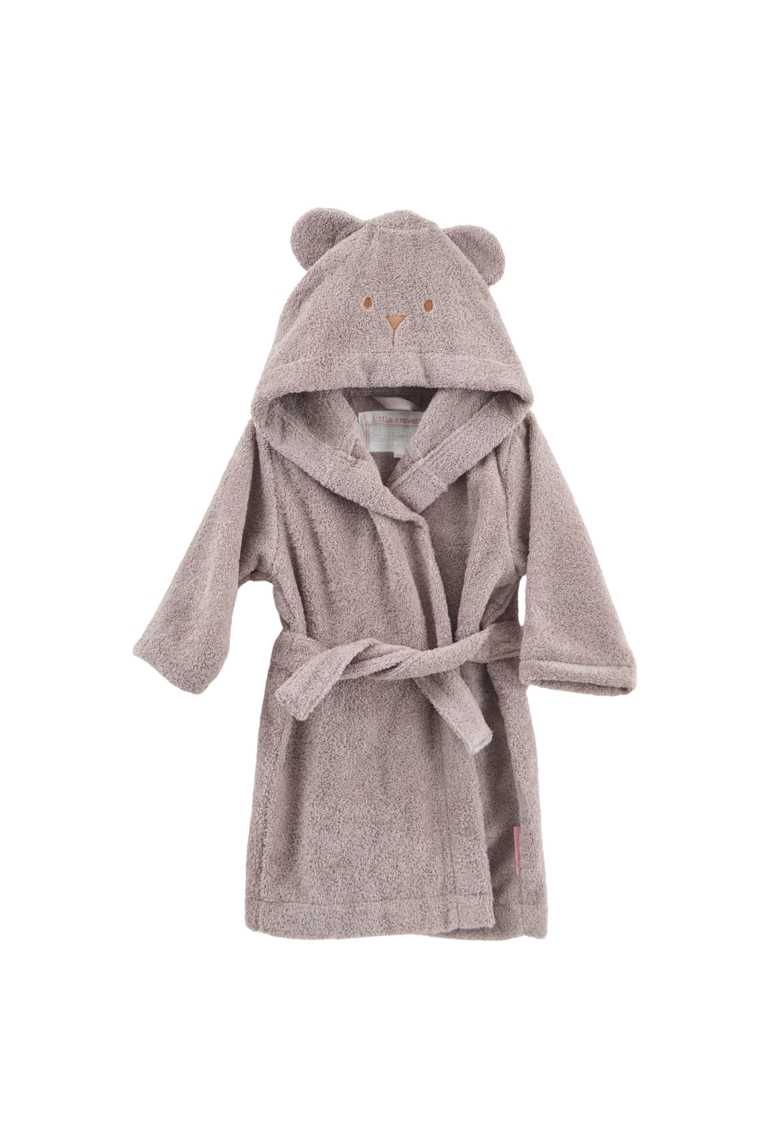Peignoir Ourson violet, Little Crevette 1