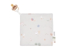 Doudou attache-sucette en gaze de coton, Little-dutch<