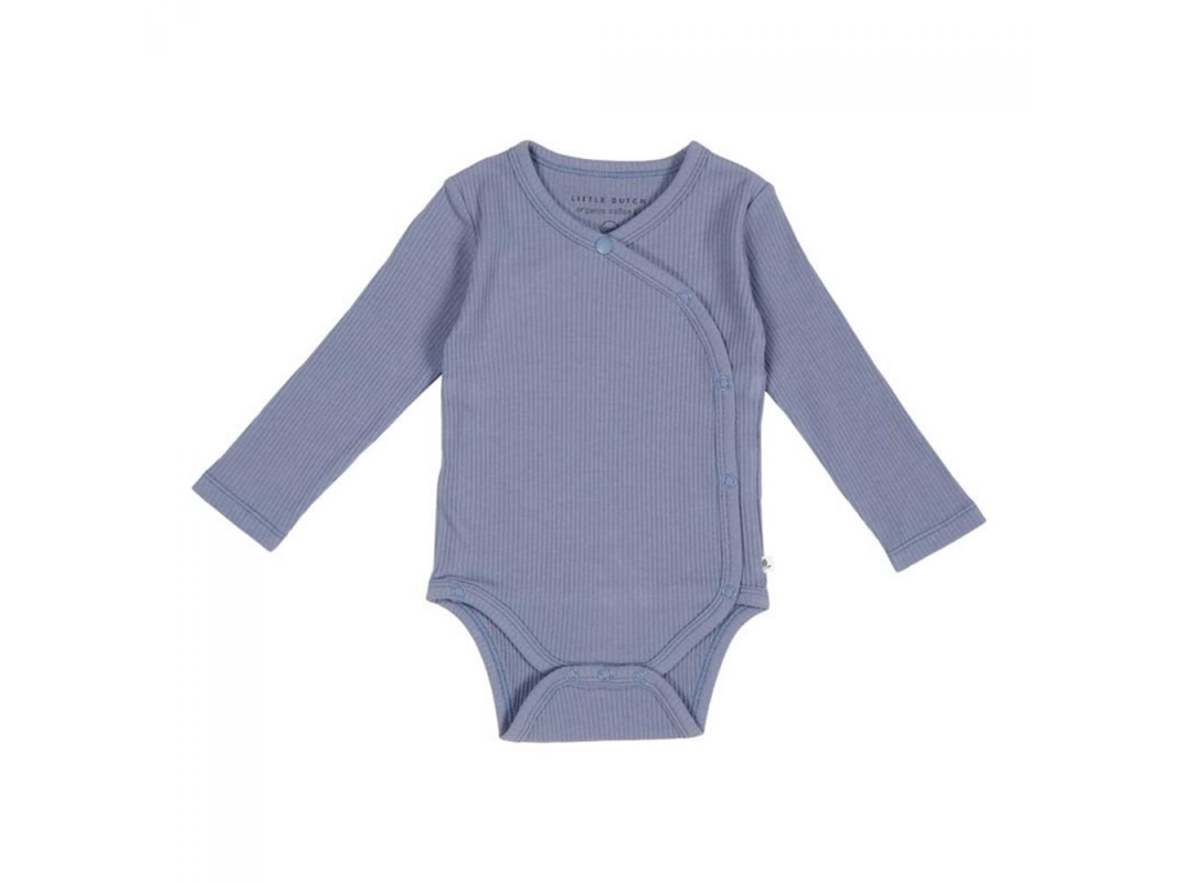 Little Dutch - Body wrap manches longues bleu 74 à 80cm, Little Dutch -