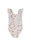 Maillot de bain 1 pièce avec volants, Little Dutch 2
