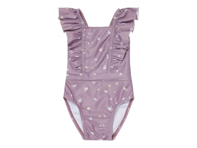 Maillot de bain 1 pièce avec volants, Little Dutch 1