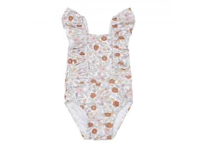 Maillot de bain 1 pièce avec volants, Little Dutch 1