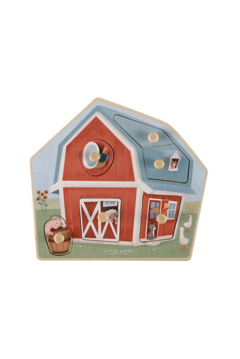 Puzzle en bois fsc, Little Dutch 1