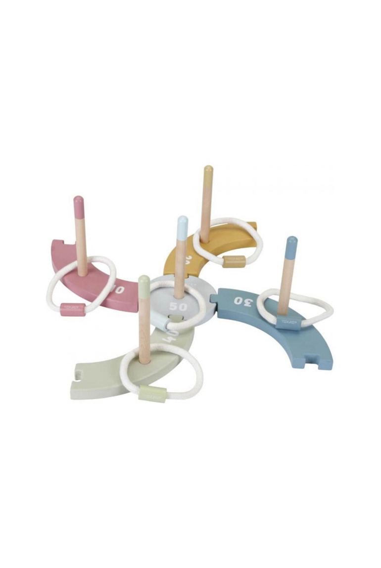 Jeu de lancer d'anneaux en bois fsc, Little Dutch 1