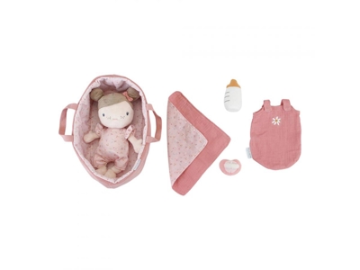 Set couffin et poupon bébé rosa, Little Dutch 1