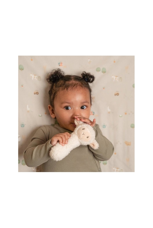 Hochet peluche mouton, Little Dutch