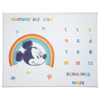 Tapis de jeu en PVC 72x92 cm avec étapes bébé Mickey Cool, Disney Baby