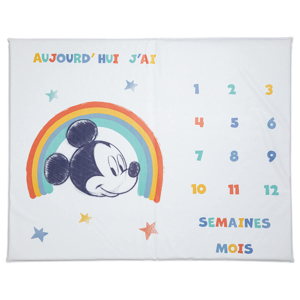 Tapis de jeu en PVC 72x92 cm avec étapes bébé Mickey Cool, Disney Baby 1