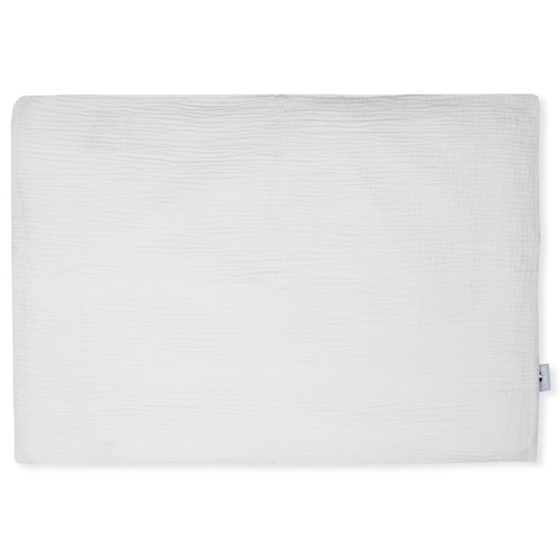 Taie d'oreiller unie en double gaze de coton, Sevira Kids - 50x70 cm