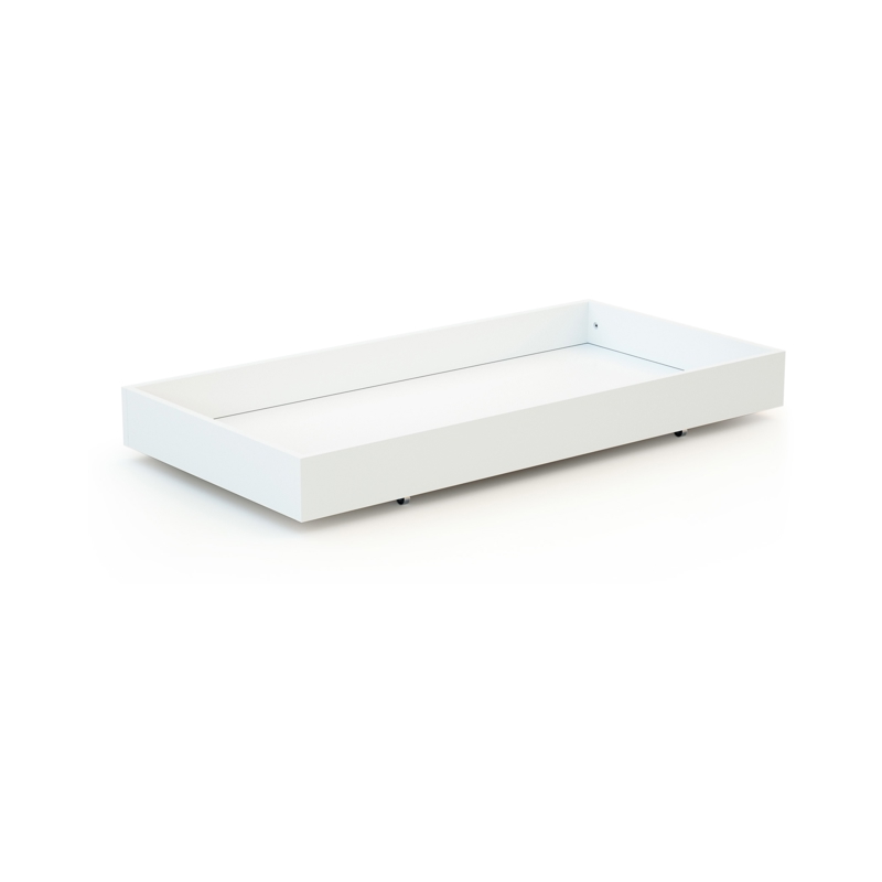 AT4 - Tiroir de lit bébé en bois Essentiel Blanc - Mixte